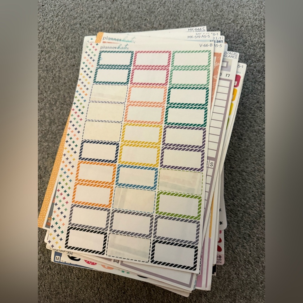Large Planner Sticker Set - Picture 2 of 2